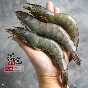 漢克嚴選 純淨天然野放巨大白蝦霸6盒組 (500g/1包/約8至15尾)