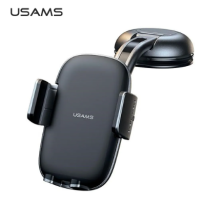 360°萬向 吸盤式下彎夾口車載手機支架 (不擋視線/雙重吸力)